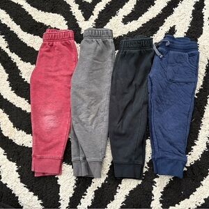 Bundle of toddler sweatpants